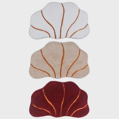 Tapis de sol en forme de coquille Tapis de porte