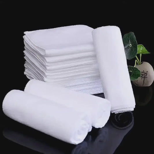 4Pc Serviettes à main douces en microfibre