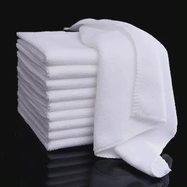 4Pc Serviettes à main douces en microfibre