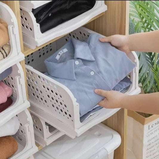 Organisateur de rangement moderne pour garde-robe