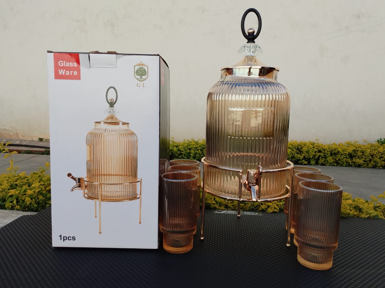 Ensemble de distributeurs de jus