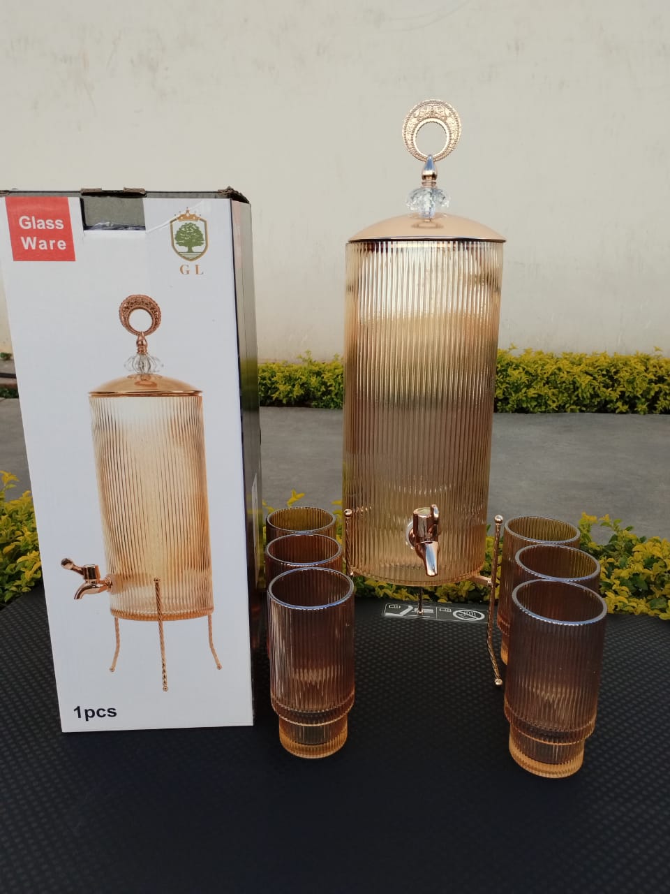 Ensemble de distributeurs de jus