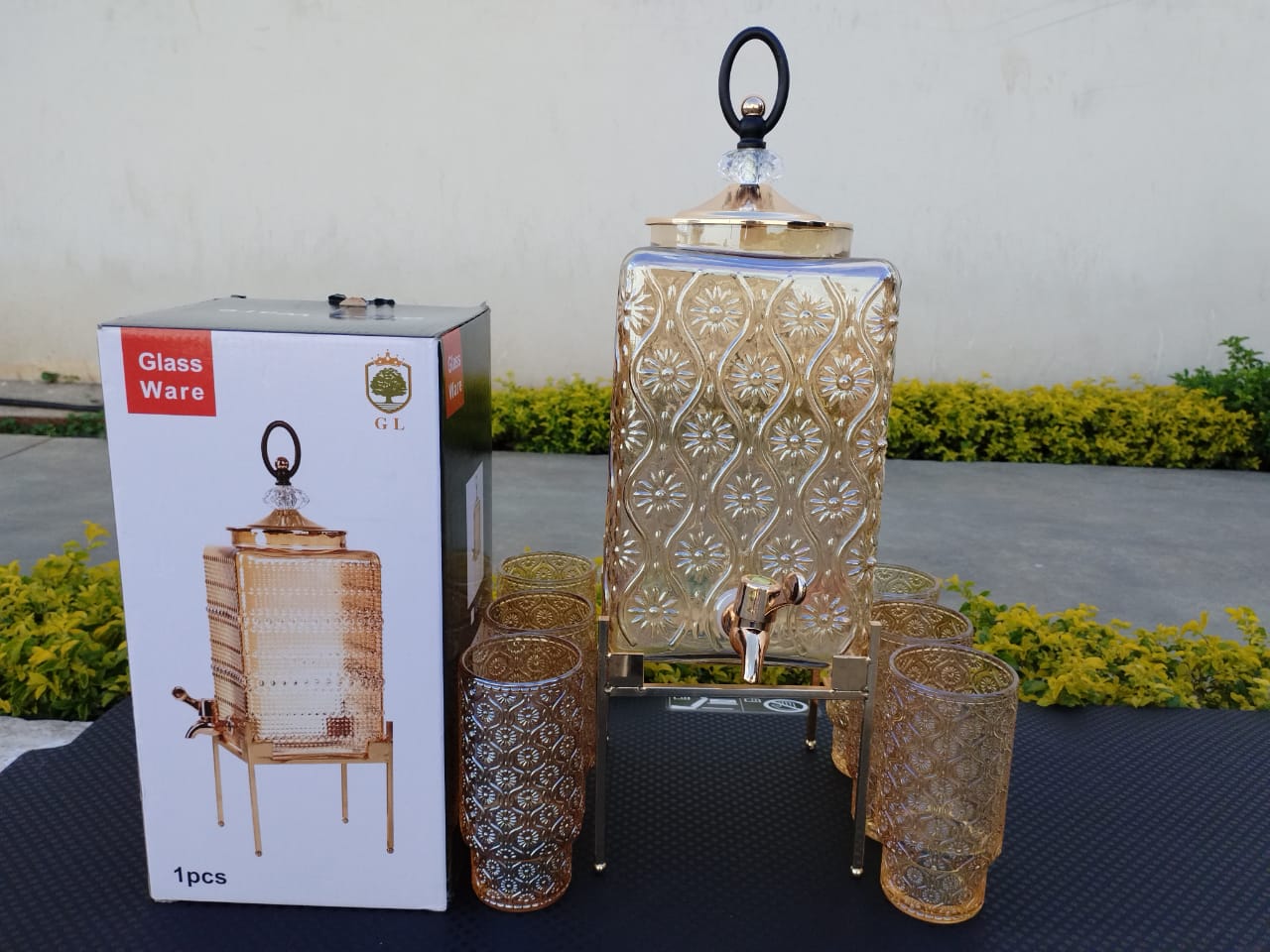 Ensemble de distributeurs de jus