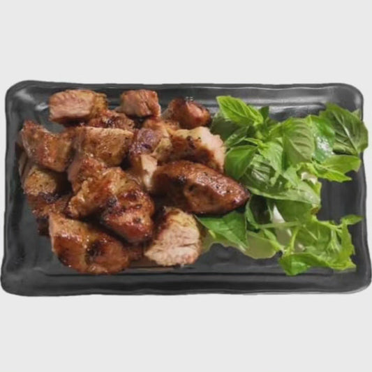 Assiette Rectangle Noire en Pierre