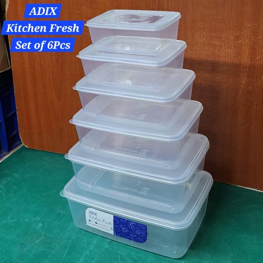 Ensemble de 6 conteneurs de stockage