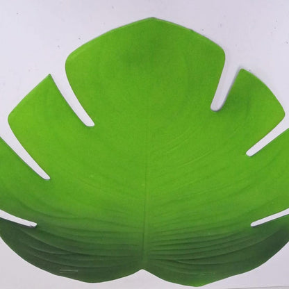 6 pc Tapis de Table Feuille Verte
