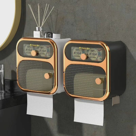 Boîte de papier toilette à 2 couches