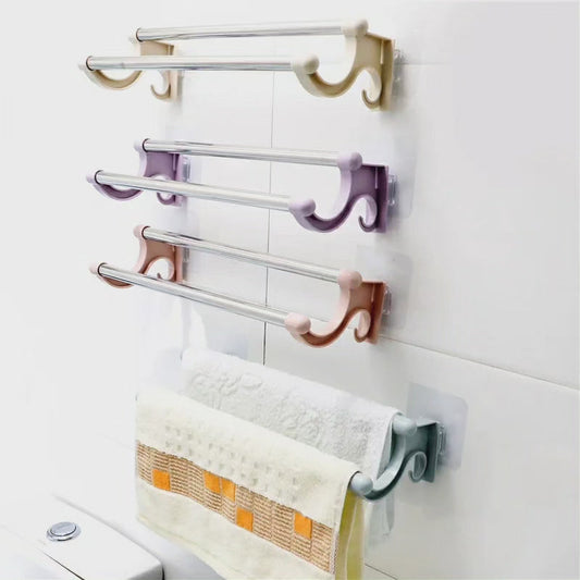 Porte-serviettes de bain en acier inoxydable