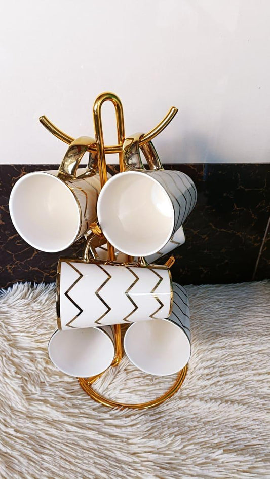 6 Tasses longues élégantes