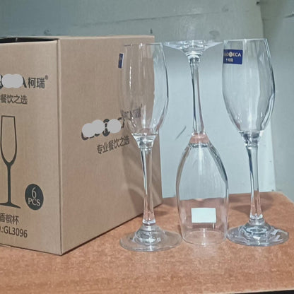 6Pc Verres à vin