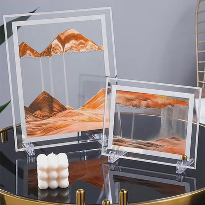 Art mobile paysage de sable