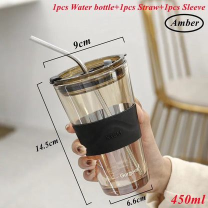 Bouteille d'eau tasse à café 450ml