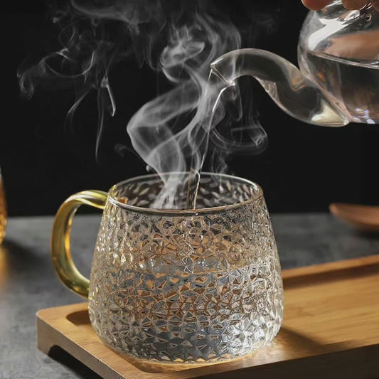 Tasse à café en verre