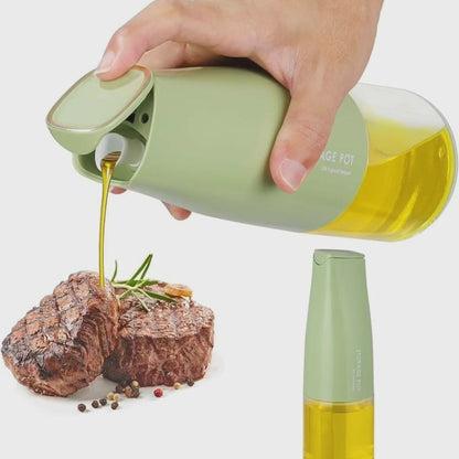 Distributeur d'huile automatique 450ml avec ouverture et fermeture