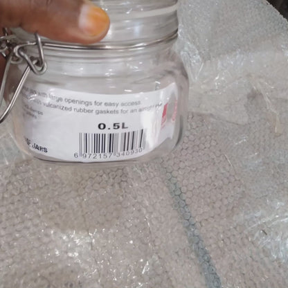 Bocaux de rangement à verrouillage par clip