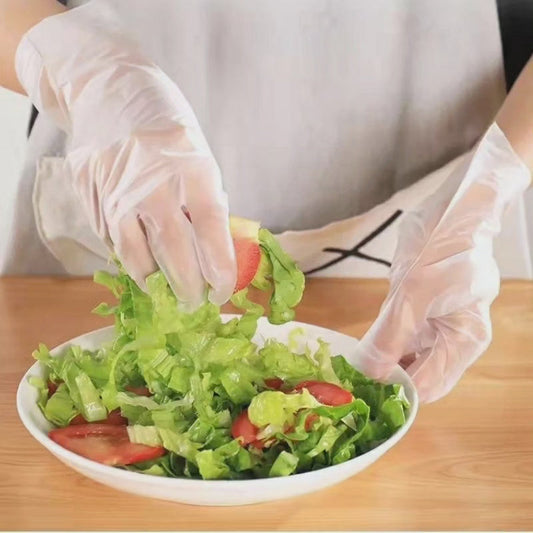 100pcs Gants de Cuisine Jetables