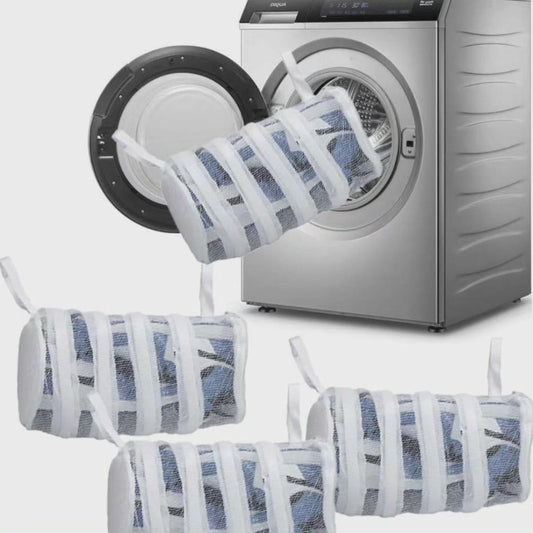 Machine à laver des chaussures Sac à laver en mesh