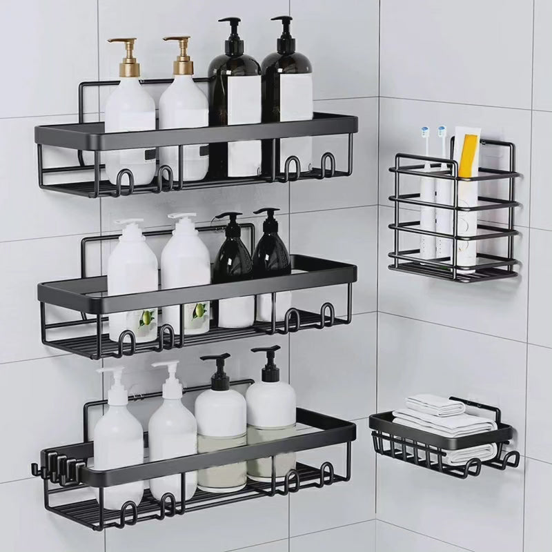 Ensemble de 5 pcs Étagère de douche