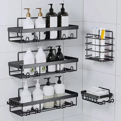 Ensemble de 5 pcs Étagère de douche