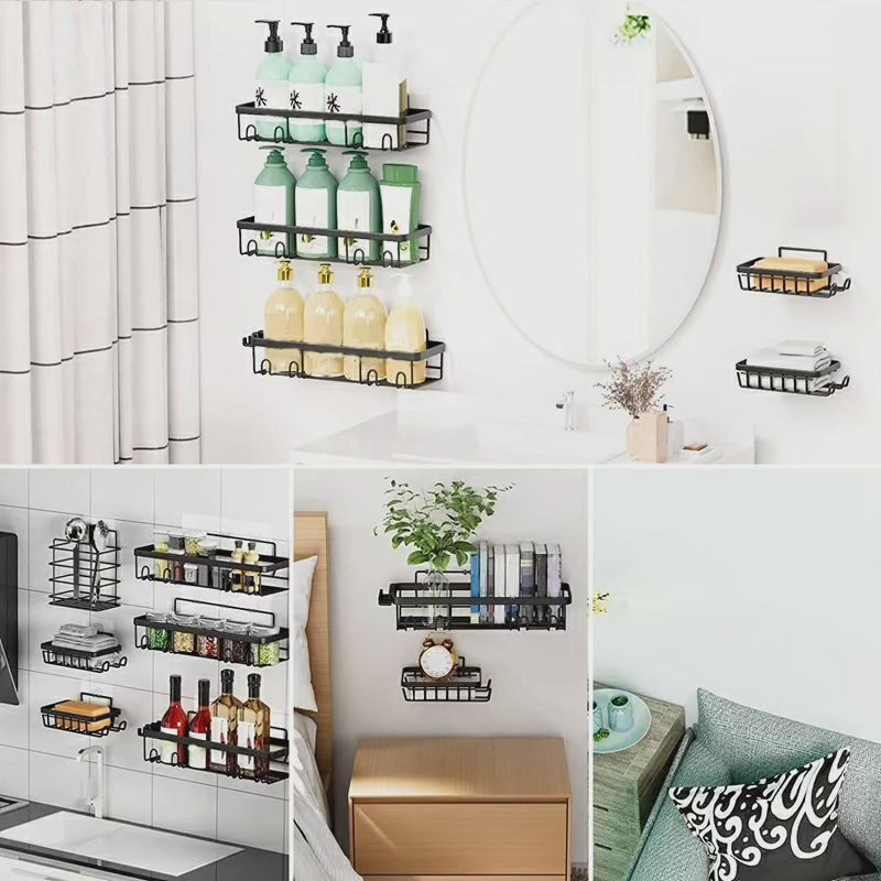 Ensemble de 5 pcs Étagère de douche