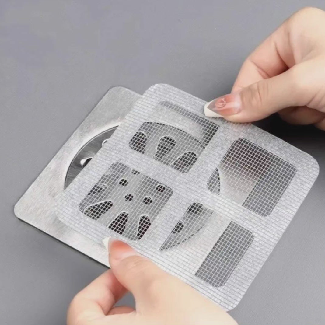 6pcs Filtre de salle de bain/de cuisine jetable