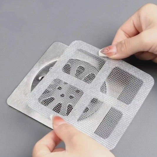 6pcs Filtre de salle de bain/de cuisine jetable