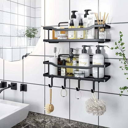Ensemble de 2 pcs Étagère de Douche