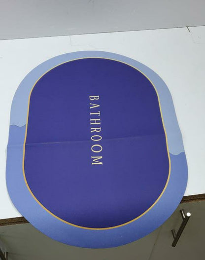 Tapis de porte de salle de bain antidérapants en diatomite