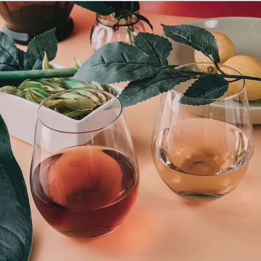 6 pc Verre Ovale