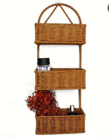 Caddy de douche tissé à la main 3 couches