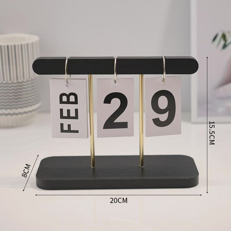 Calendrier de bureau décoratif