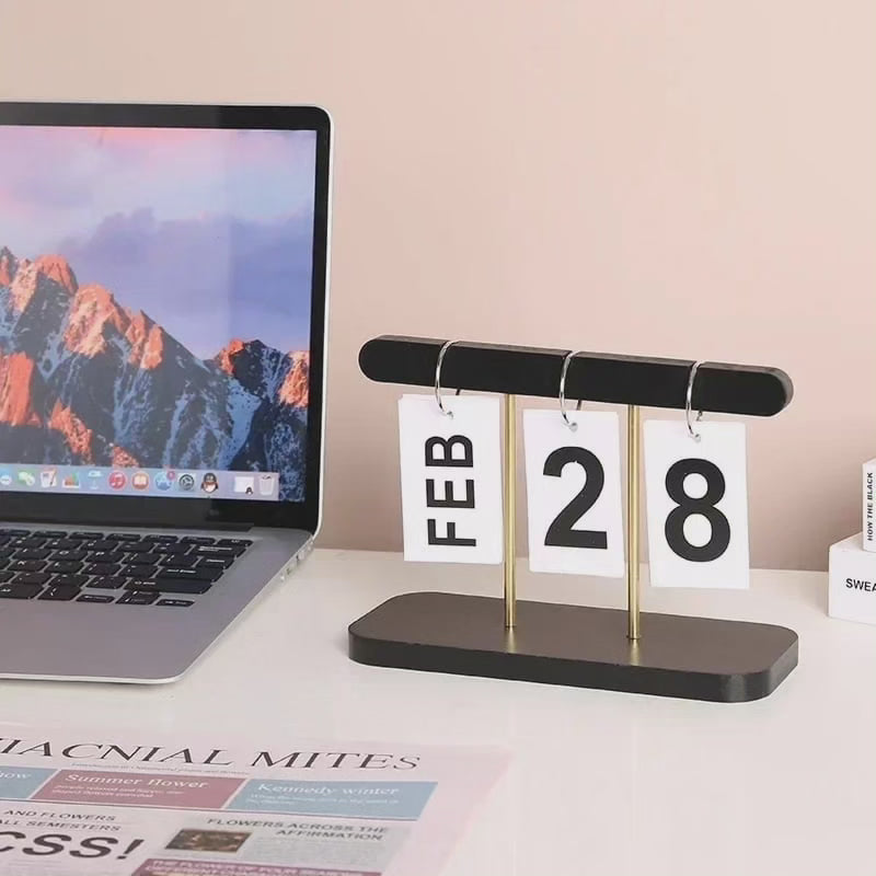 Calendrier de bureau décoratif