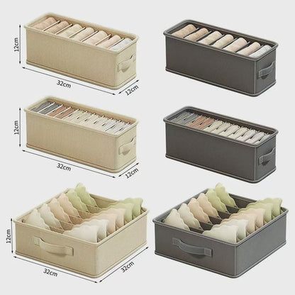 Ensemble de 3 pièces Boîte de rangement pour vêtements