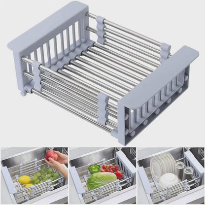 Étagère de vidange extensible