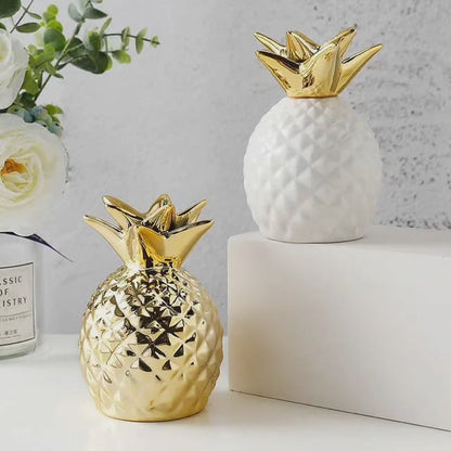 Décor d'ananas doré