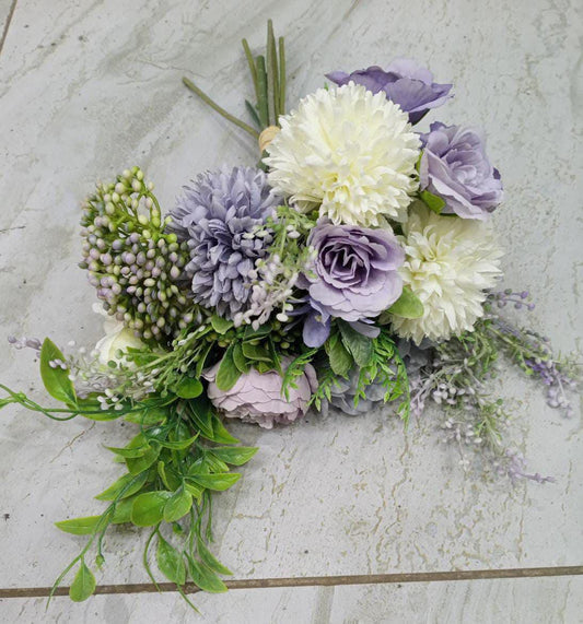 Fleurs d'hortensia artificielles