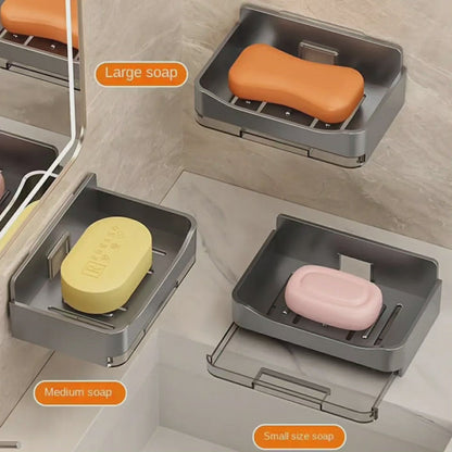 Support de savon avec crochets