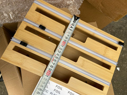 Distributeur de film alimentaire en bambou écologique