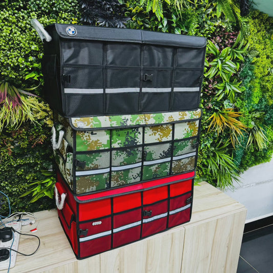 Organisateur de coffre de voiture pliable