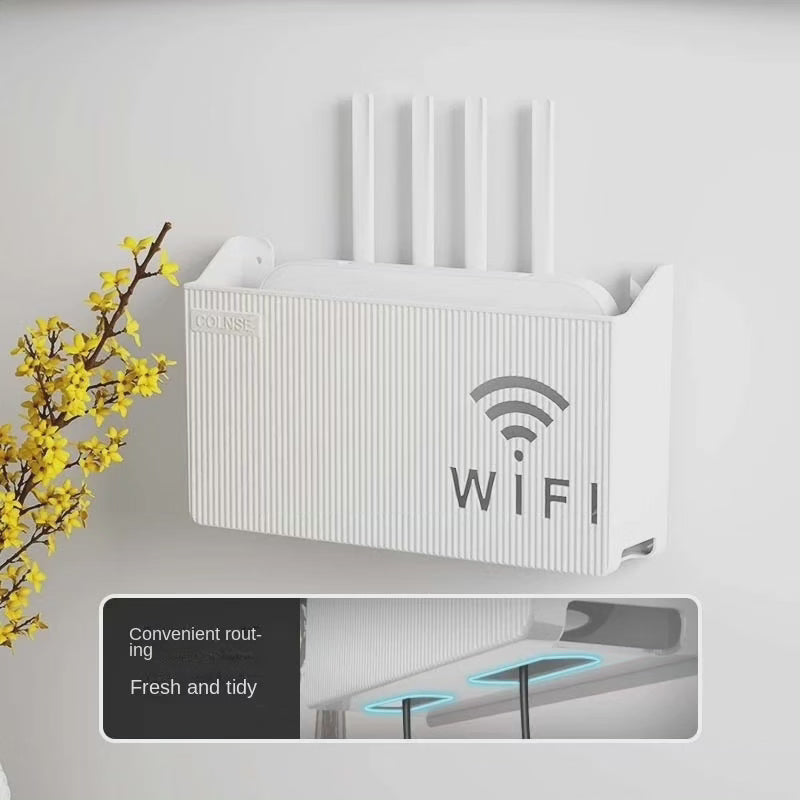 Boîtier de couverture de routeur wifi sans fil monté au mur