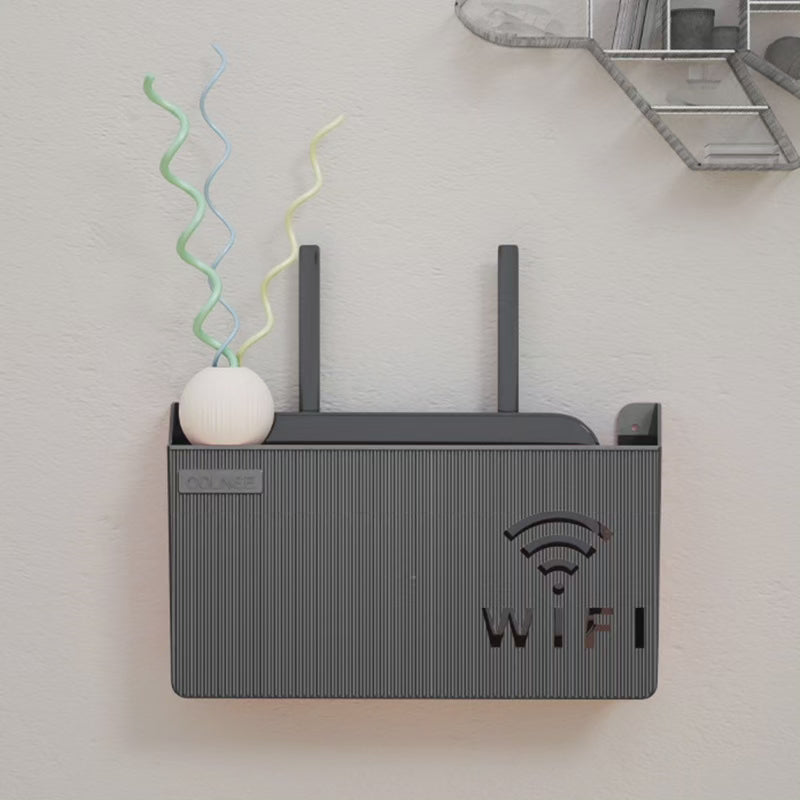 Boîtier de couverture de routeur wifi sans fil monté au mur