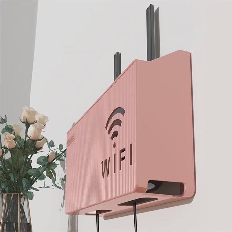 Boîtier de couverture de routeur wifi sans fil monté au mur
