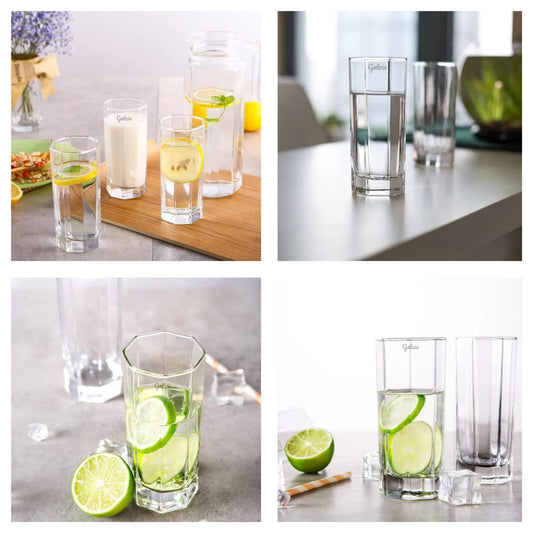 6pcs verre à eau