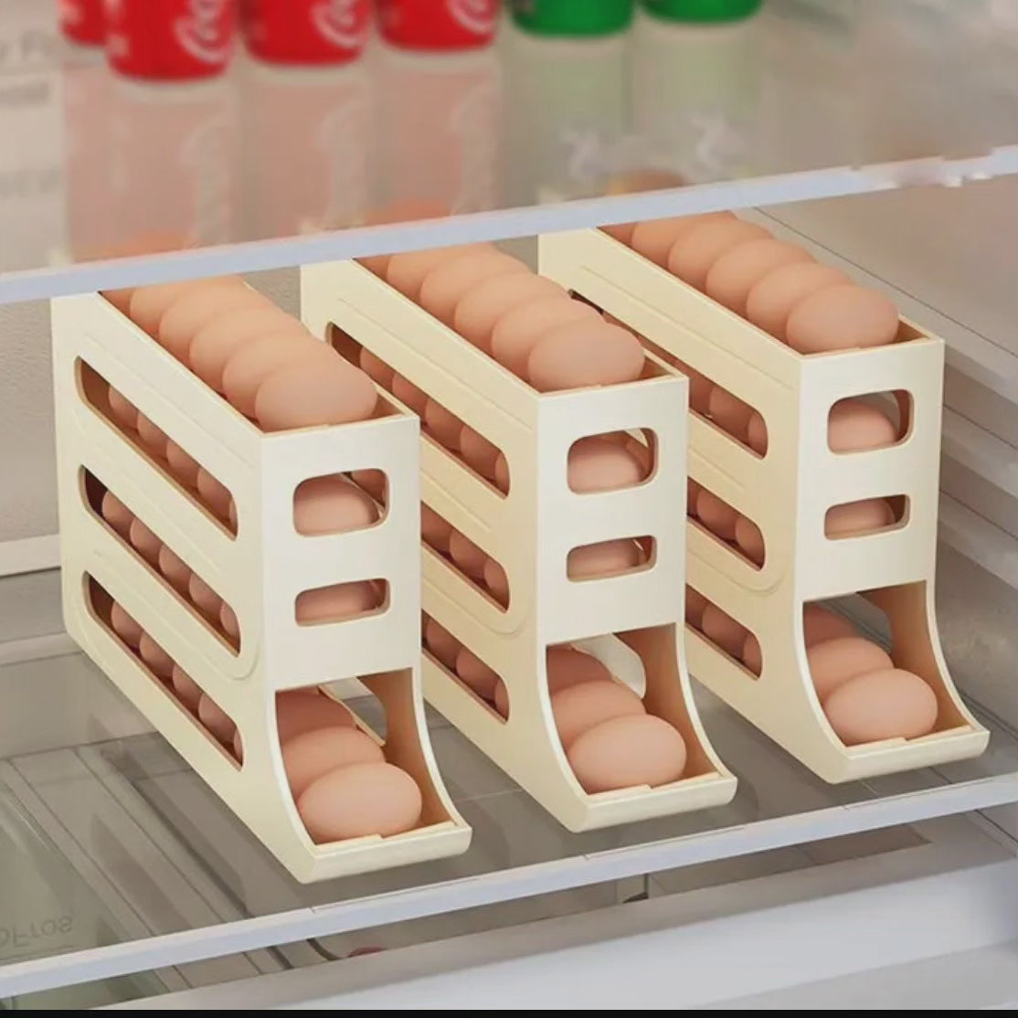 Distributeur d'œufs roulants