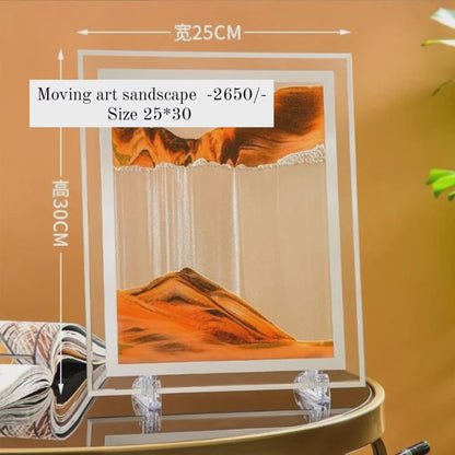 Art mobile Sable paysage