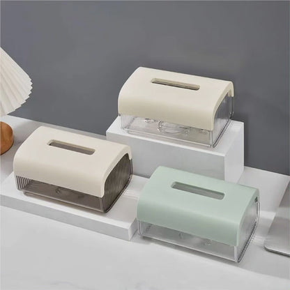 Porte-serviettes en acrylique transparent / Porte-napkin