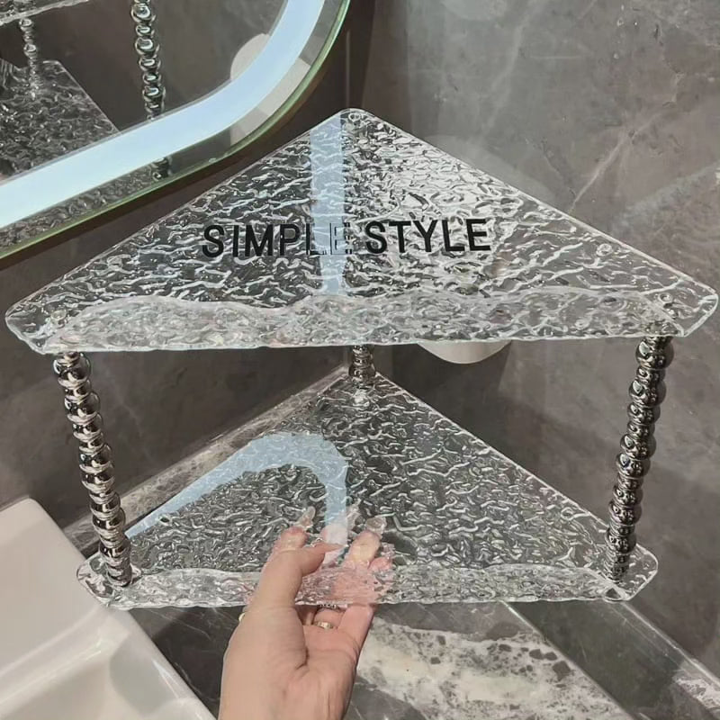 Étagère de rangement triangulaire non perforante