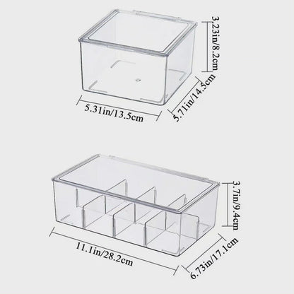 Organisateur de sachets de thé en acrylique