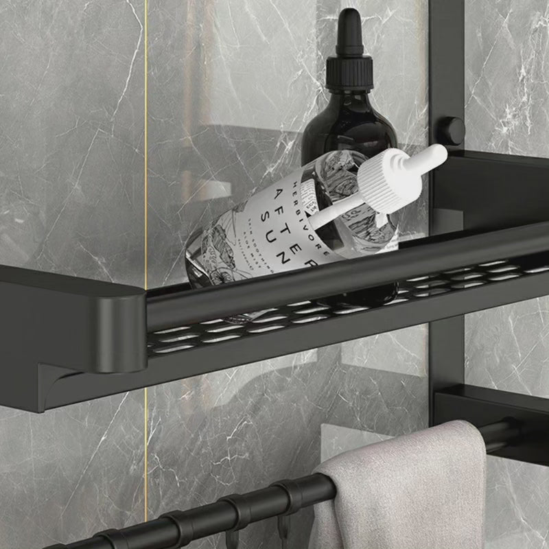 Étagère double couche multifonctionnelle
