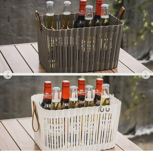 Panier de rangement/Panier à linge organisateur avec poignées